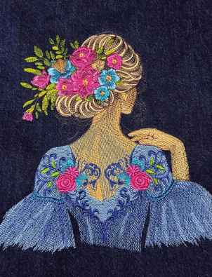 FLORAL Embroidery Design