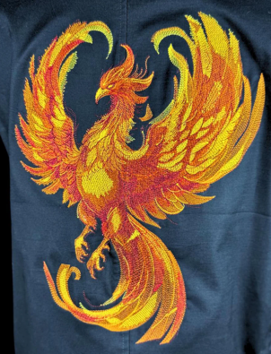 PHOENIX Embroidery Design