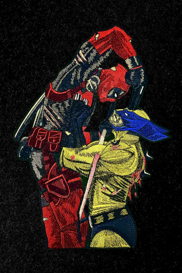 Xman  Embroidery Design