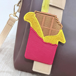 Chocolate Bar Bag Charm
