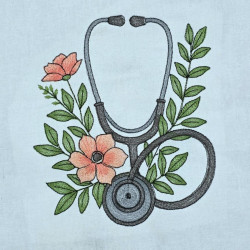 Floral Stethoscope