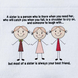A Sister Is a Best Friend Quote 