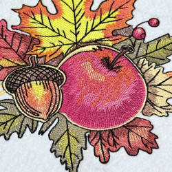Acorn And Apple Fall With Leaves - Free in Sep Value Pack