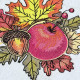 Acorn And Apple Fall With Leaves - Free in Sep Value Pack Acorn And Apple Fall With Leaves - Free in Sep Value Pack