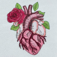 Anatomical Floral Heart