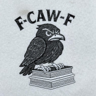 Angry Raven On Book