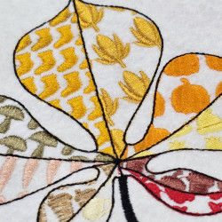 Autumn Leaf Patch Work