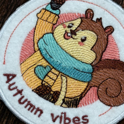 Autumn Vibes Squirrel ITH Coaster Autumn Vibes Squirrel ITH Coaster
