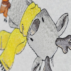 Baby Reindeer With Scarf And Boots