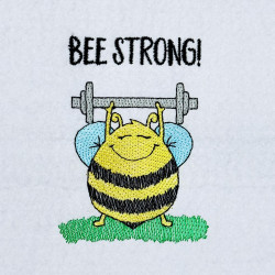 Bee Strong Quote