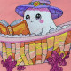 Bookworm Ghost In Bathtub Bookworm Ghost In Bathtub