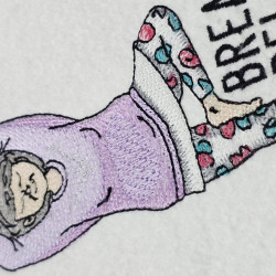 Breath Relax Restore Woman Quote