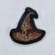 Brown Witch Hat Key Fob Brown Witch Hat Key Fob