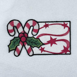 Candy Cane Mugrug Candy Cane Mugrug