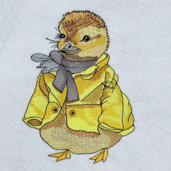 Charming Chick In Coat
