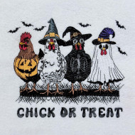 Chick Or Treat Halloween Chickens