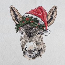 Christmas Donkey