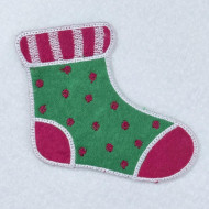 Christmas Stocking Mugrug