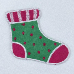 Christmas Stocking Mugrug Christmas Stocking Mugrug