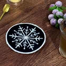 Classic Snowflake Coaster