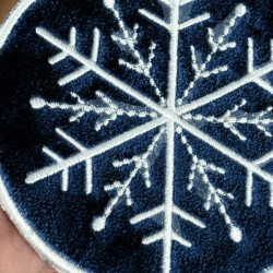 Classic Snowflake Coaster