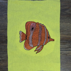 Clown Fish Mylar Applique