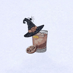 Cocktail With Witch Hat