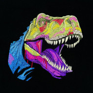 Colorful Dinosaur Face - Free in Aug Value Pack