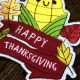 Corn On The Cob Happy Thanksgiving Mug Rug Corn On The Cob Happy Thanksgiving Mug Rug