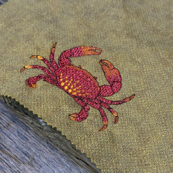 Crab Mylar Applique