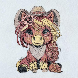 Cute Western Pony