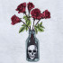 Deadly Roses In Skull Bottle - Free in Sep Value Pack