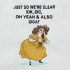 Dramatic Funny Lady Quote - Free in Aug Value Pack