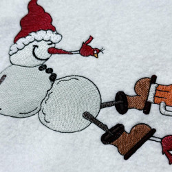 Drunk Snowman With Birds - Free in Sep Value Pack
