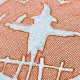 Embossed Scarecrow And Raven Embossed Scarecrow And Raven