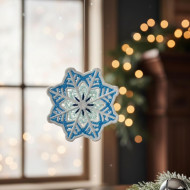 FSL Capped Column Snowflake Ornament