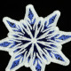 Luminous Snowflake FSL Ornament - 5 Luminous Snowflake FSL Ornament - 5