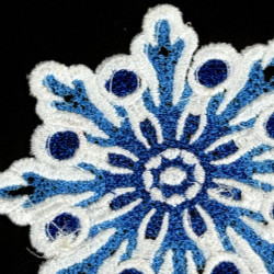 Luminous Snowflake FSL Ornament - 3 Luminous Snowflake FSL Ornament - 3