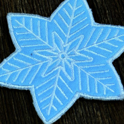 FSL Sectored Plate Snowflake Ornament And Coaster