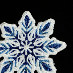 Luminous Snowflake FSL Ornament - 1 Luminous Snowflake FSL Ornament - 1