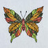 Fall Leaf Butterfly