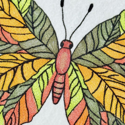 Fall Leaf Butterfly