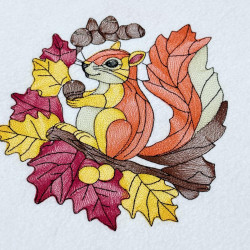 Fall Season Squirrel