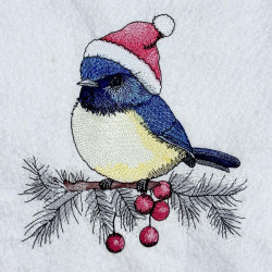 Festive Blue Tit - Free in Sep Value Pack