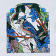 Floral Colorful Bird