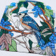 Floral Colorful Bird