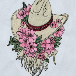 Floral Cowboy Hat