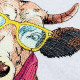 Funny Cow With Sunglasses - Free in Aug Value Pack