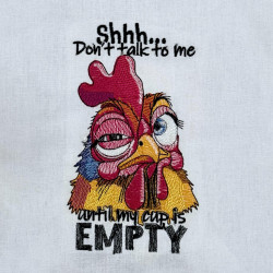 Funny Rooster Saying