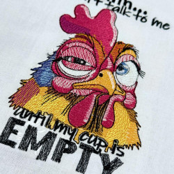 Funny Rooster Saying